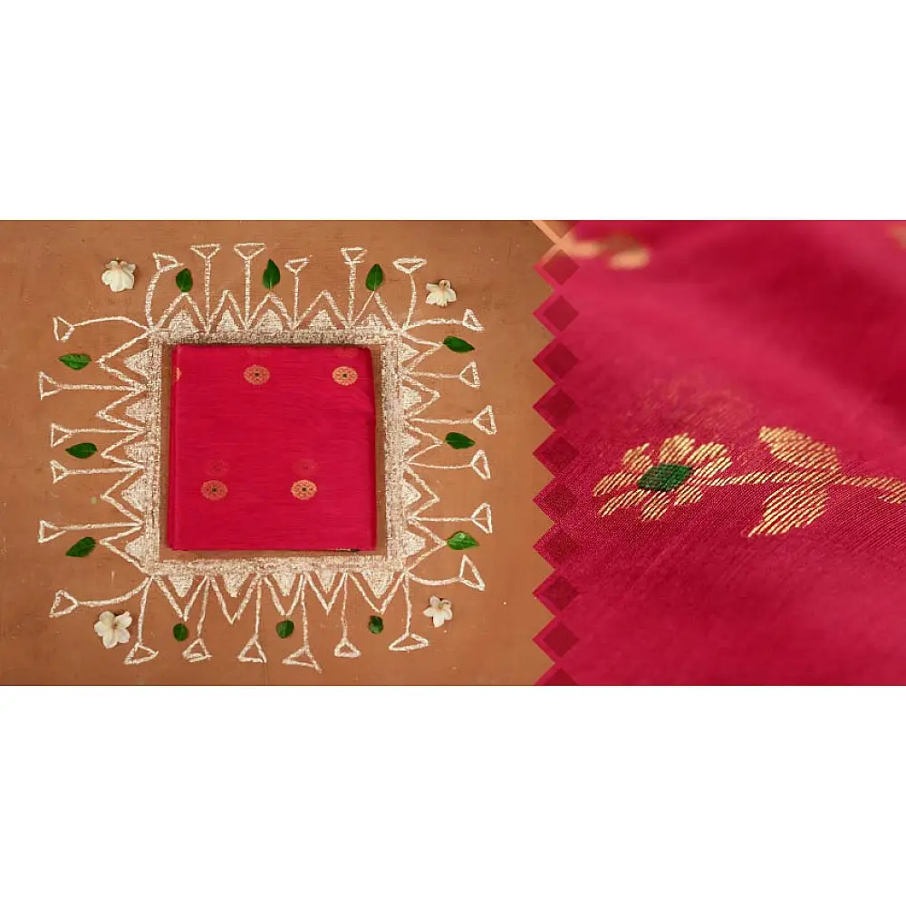 कला . Kala * Handwoven Chanderi Saree  { a }